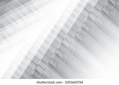 Abstract geometric white and gray color background. Vector, illustration.