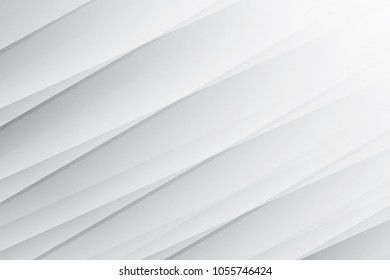 Abstract geometric white and gray color background. Vector, illustration.