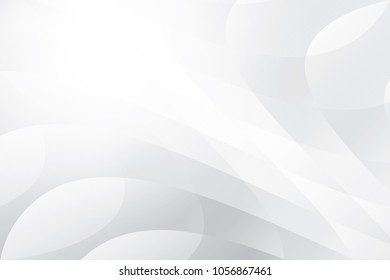Abstract geometric white and gray color background. Vector, illustration.