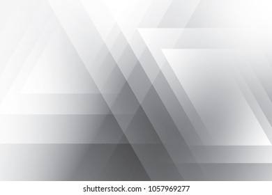 Abstract geometric white and gray color background. Vector, illustration.