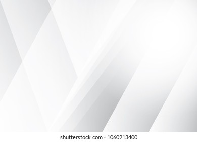 Abstract geometric white and gray color background. Vector, illustration.