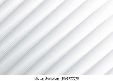 Abstract geometric white and gray color gradient background. Vector, illustration.