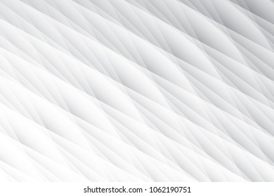 Abstract geometric white and gray color background. Vector, illustration.