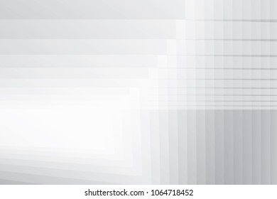 Abstract geometric white and gray color background. Vector, illustration.