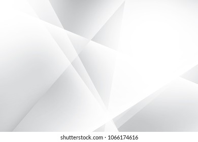 Abstract geometric white and gray color background. Vector, illustration.