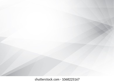 Abstract geometric white and gray color background. Vector, illustration.