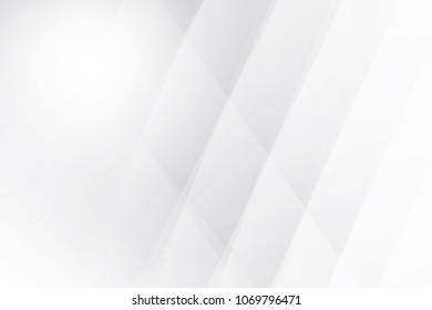 Abstract geometric white and gray color background. Vector, illustration.