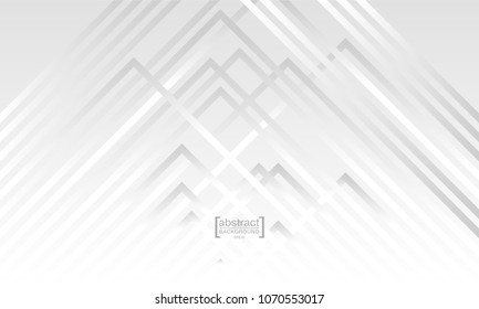Abstract geometric white and gray color background, vector illustration. Decorative web layout or poster, banner and background for sale.