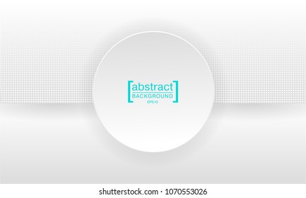 Abstract geometric white and gray color background, vector illustration. Decorative web layout or poster, banner and background for sale.