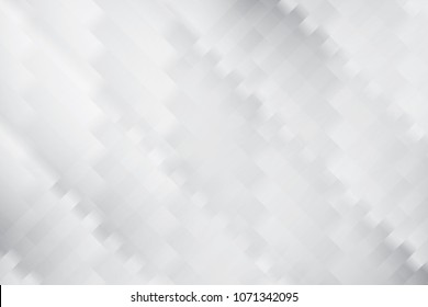 Abstract geometric white and gray color background. Vector, illustration.