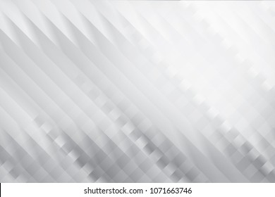 Abstract geometric white and gray color background. Vector, illustration.