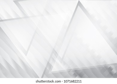 Abstract geometric white and gray color background. Vector, illustration.