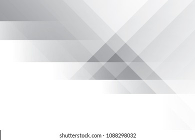 Abstract geometric white and gray color background. Vector, illustration.