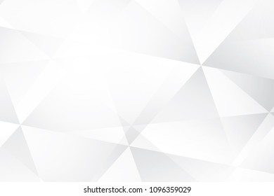 Abstract geometric white and gray color background. Vector, illustration.
