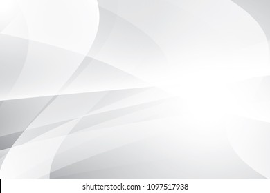 Abstract geometric white and gray color background. Vector, illustration.