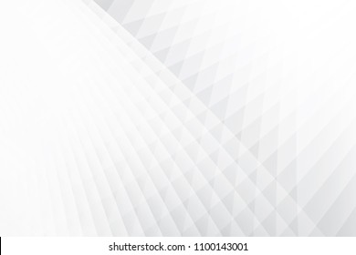 Abstract geometric white and gray color background. Vector, illustration.