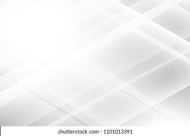 Abstract geometric white and gray color background. Vector, illustration.