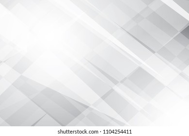 Abstract geometric white and gray color background. Vector, illustration.