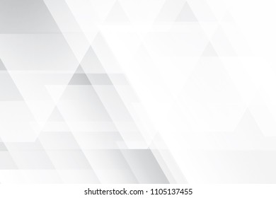 Abstract geometric white and gray color background. Vector, illustration.