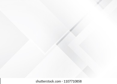 Abstract geometric white and gray color background. Vector, illustration.