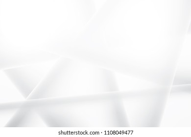 Abstract geometric white and gray color background. Vector, illustration.