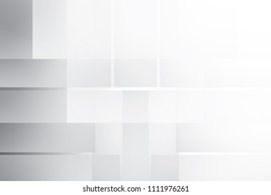 Abstract geometric white and gray color background. Vector, illustration.