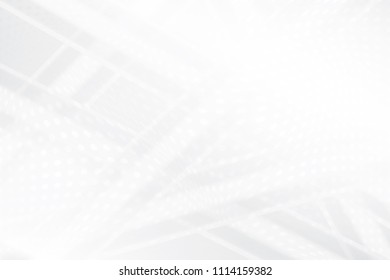 Abstract geometric white and gray color background with halftone modern bright art. Vector, illustration.