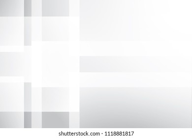 Abstract geometric white and gray color background. Vector, illustration.