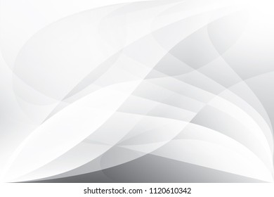 Abstract geometric white and gray color background. Vector, illustration.