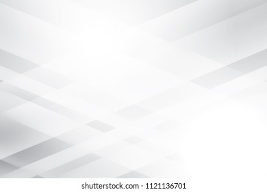 Abstract geometric white and gray color background. Vector, illustration.