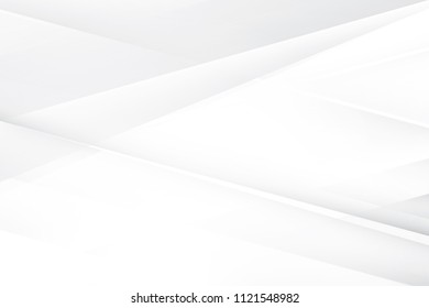 Abstract geometric white and gray color background. Vector, illustration.