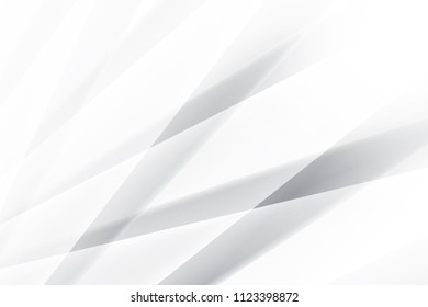 Abstract geometric white and gray color background. Vector, illustration.