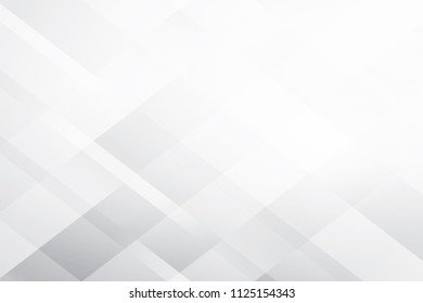 Abstract geometric white and gray color background. Vector, illustration.