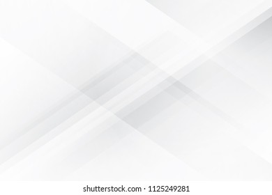Abstract geometric white and gray color background. Vector, illustration.