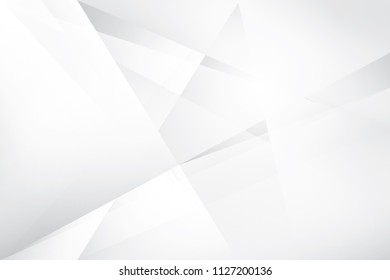 Abstract geometric white and gray color background. Vector, illustration.