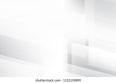 Abstract geometric white and gray color background. Vector, illustration.