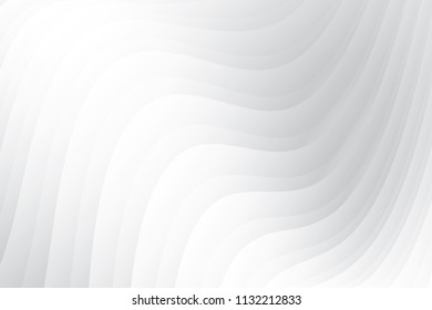 Abstract geometric white and gray color background. Vector, illustration.