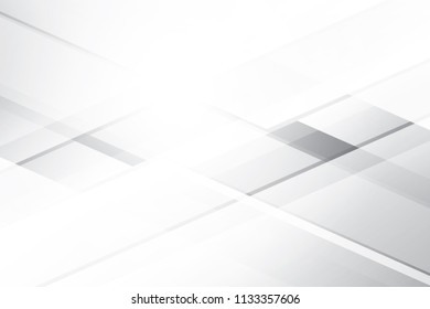 Abstract geometric white and gray color background. Vector, illustration.