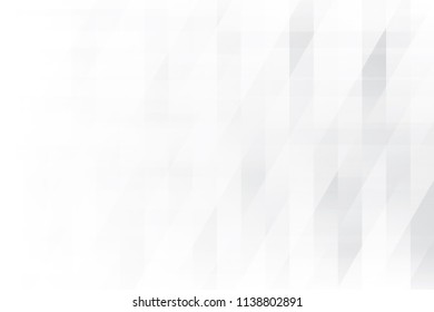 Abstract geometric white and gray color background. Vector, illustration.