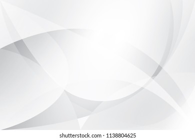 Abstract geometric white and gray color background. Vector, illustration.