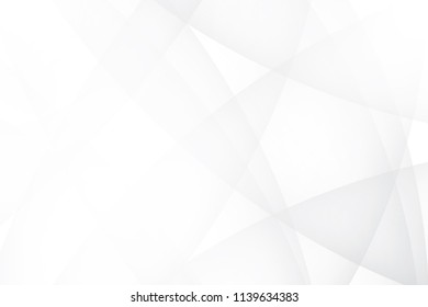 Abstract geometric white and gray color background. Vector, illustration.
