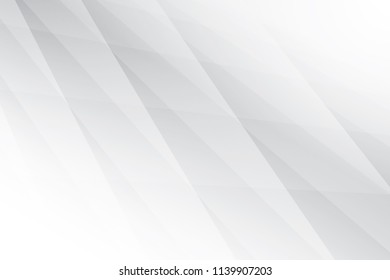 Abstract geometric white and gray color background. Vector, illustration.