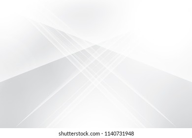 Abstract geometric white and gray color background. Vector, illustration.