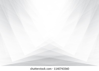 Abstract geometric white and gray color background. Vector, illustration.