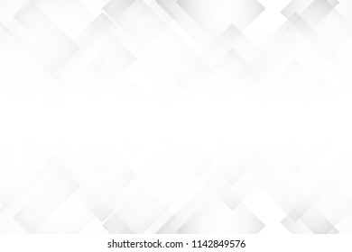 Abstract geometric white and gray color background. Vector, illustration.