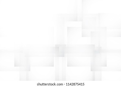 Abstract geometric white and gray color background. Vector, illustration.