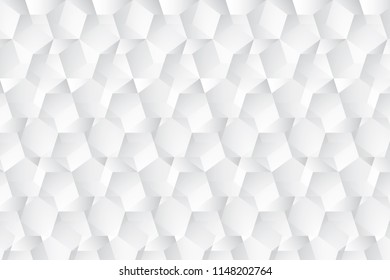 Abstract geometric white and gray color background. Vector, illustration.