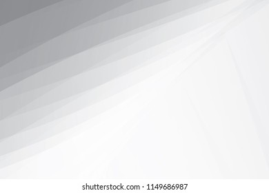 Abstract geometric white and gray color background. Vector, illustration.