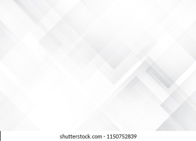 Abstract geometric white and gray color background. Vector, illustration.