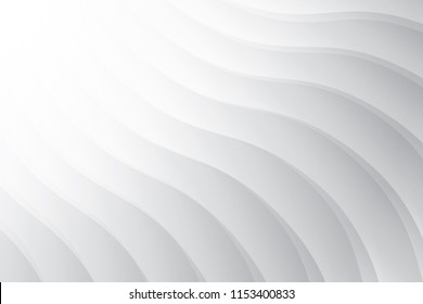 Abstract geometric white and gray color background. Vector, illustration.